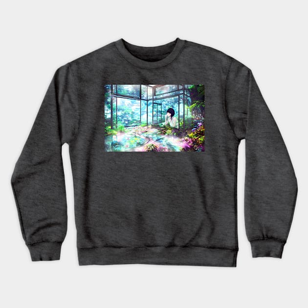 Window to the terrarium Crewneck Sweatshirt by Virtually River